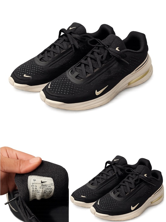 Nike Other - Nike Men's Black Sneakers with Cream Accents